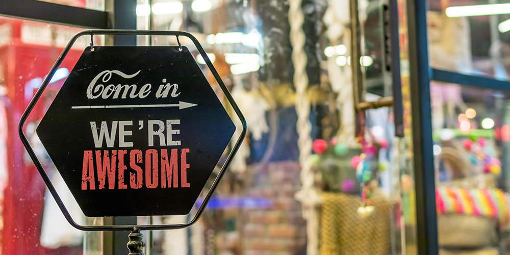Store sign