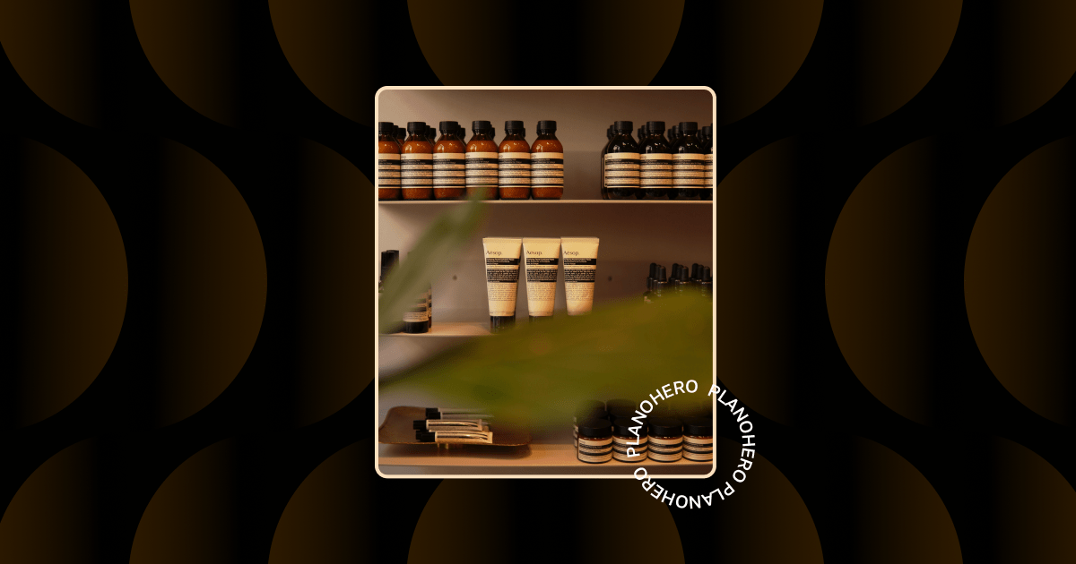Beauty store merchandising