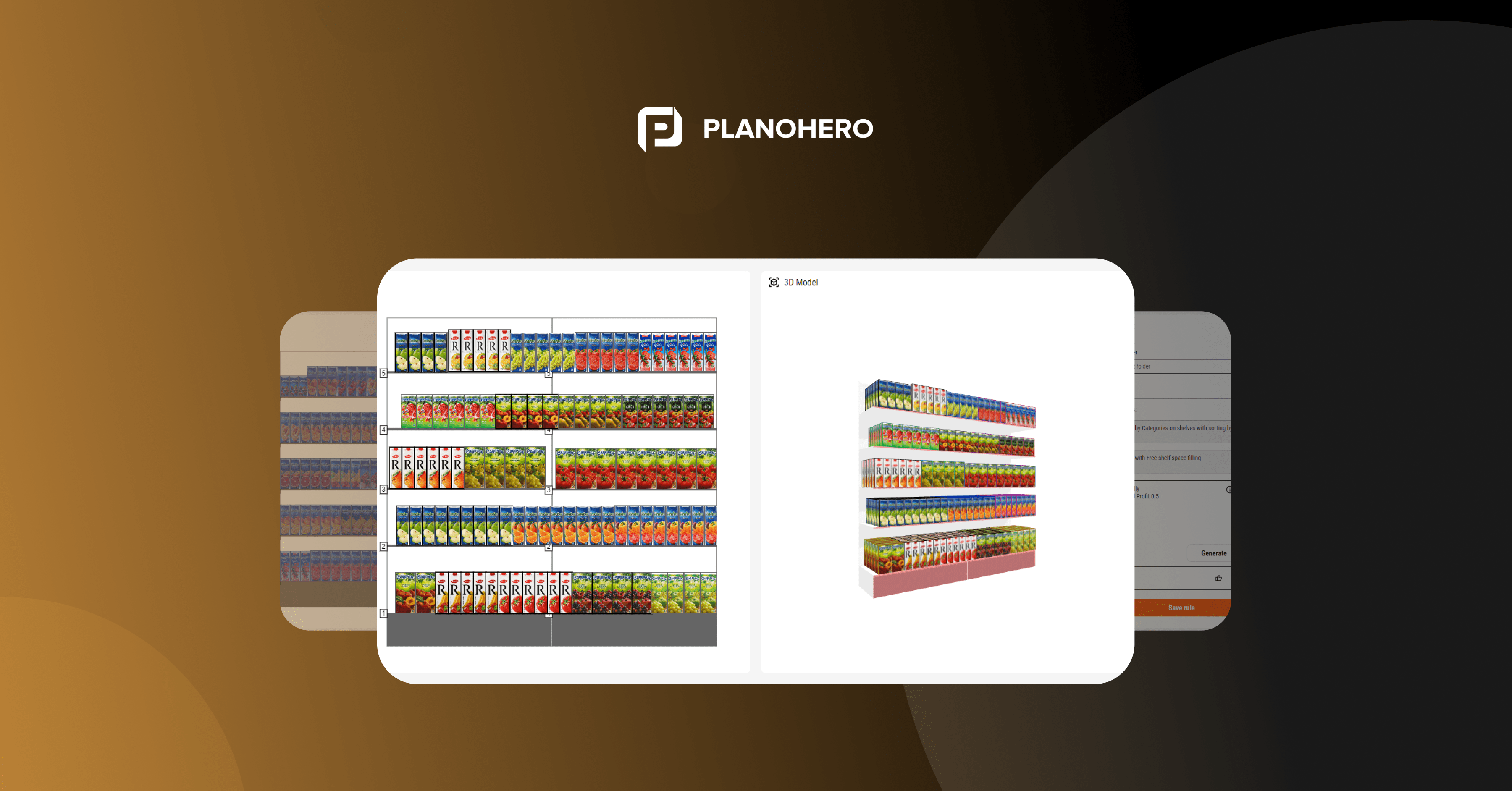 Planogram creation software PlanoHero