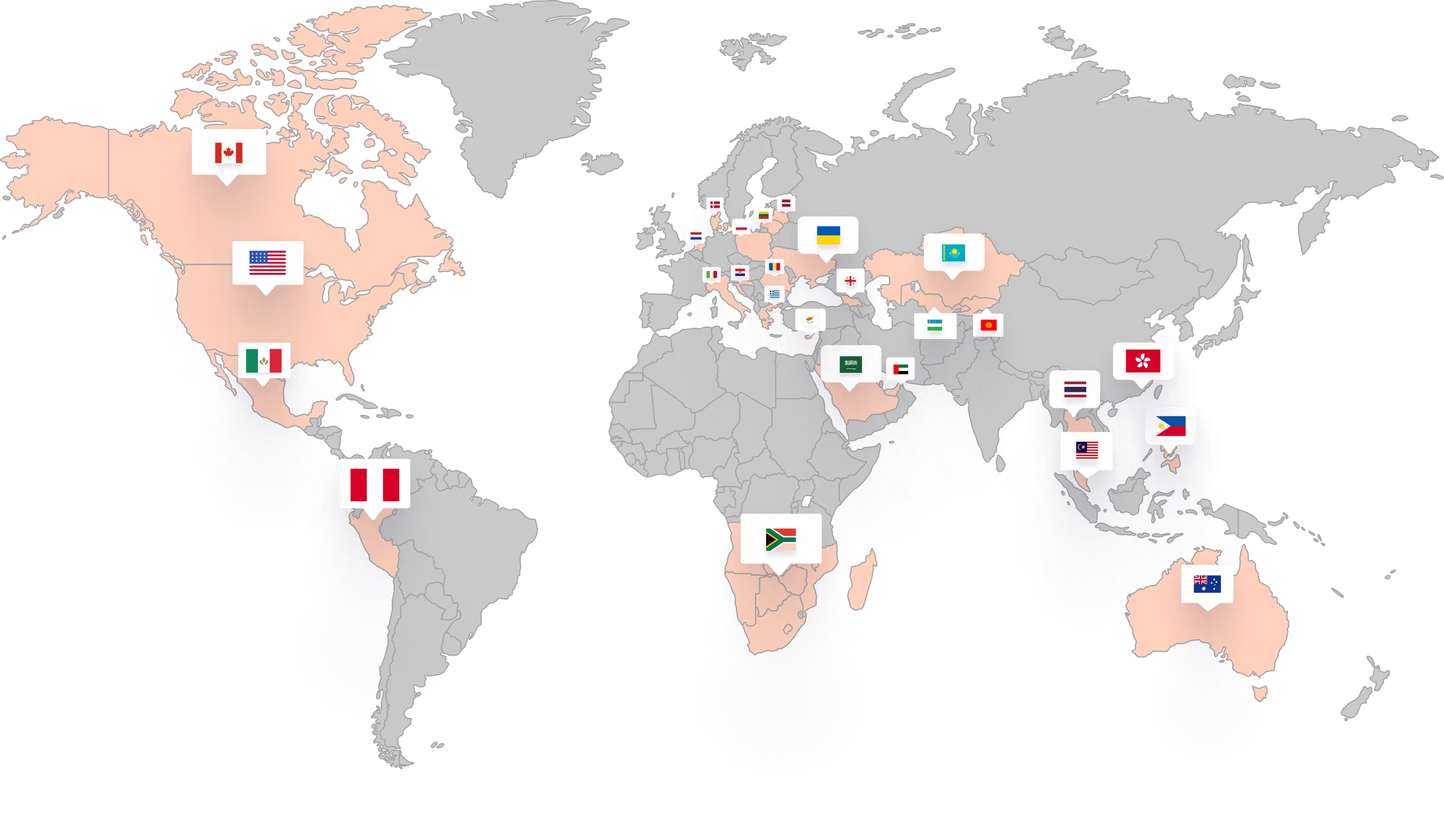 map of countries